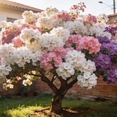 A árvore perfeita para quem vive em Niterói: Ela possui flores lindas que mudam de cor e dão elegância para o seu quintal