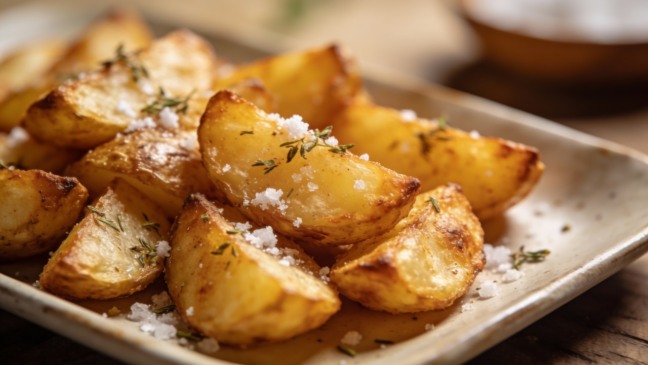 Batata com sal vira um acompanhamento simples que funciona em qualquer refei&ccedil;&atilde;o