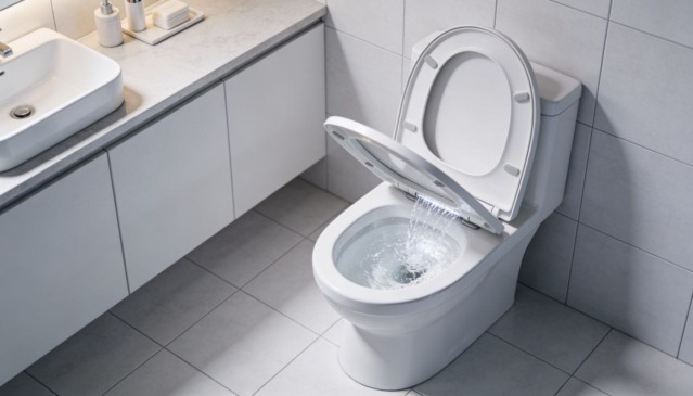 Levantar ou abaixar a tampa? O erro comum que espalha sujeira invisível por toda a casa