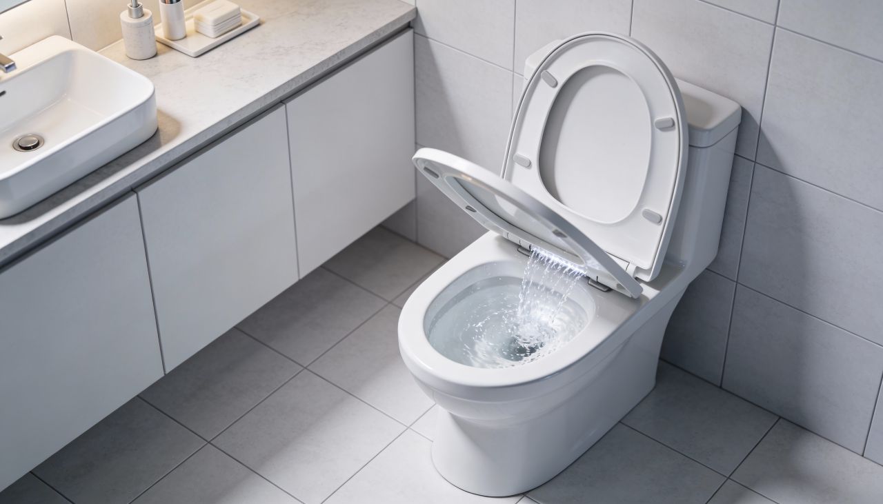 Levantar ou abaixar a tampa? O erro comum que espalha sujeira invisível por toda a casa