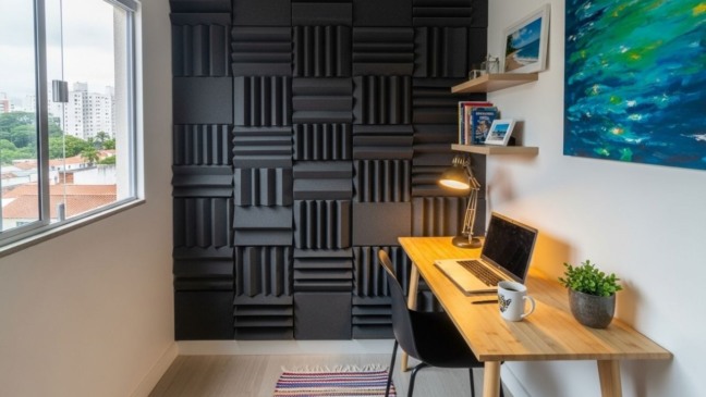 Quanto custa fazer isolamento acústico em um home office com 12m² em 2026?
