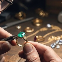 Joias de ouro com pedras preciosas: qual estratégia rende mais na venda?