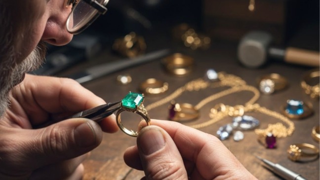 Joias de ouro com pedras preciosas: qual estratégia rende mais na venda?