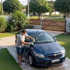 Lavar o carro em casa pode dar o mesmo resultado do Lava Car e ainda te fazer economizar