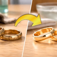 É assim que você devolve brilho àquela joia de ouro que perdeu o glamour