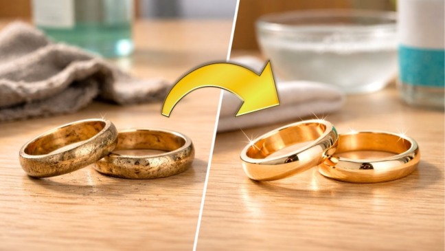 É assim que você devolve brilho àquela joia de ouro que perdeu o glamour