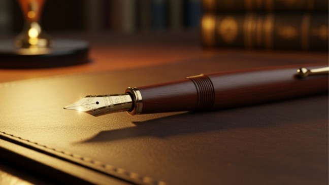 Canetas de tinteiro antigas e o ouro que garantia escrita perfeita