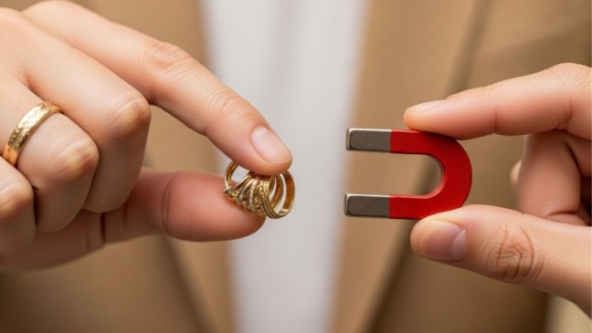 Antes de comprar ou vender uma joia, faça este teste do ímã e evite prejuízo com ouro falso