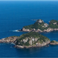 Ilhas próximas à costa de Niterói revelam um visual que surpreende até moradores locais