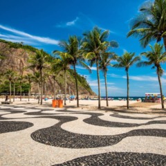 Copacabana brilha como a Princesinha do Mar e o coração pulsante do Rio de Janeiro // Créditos: depositphotos.com / dabldy