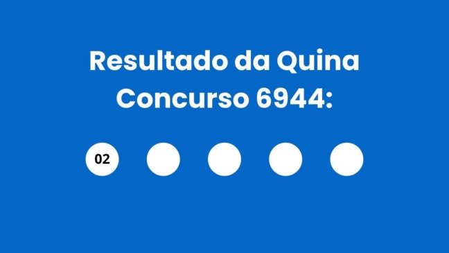 Resultado da Quina: veja n&uacute;meros e ganhadores do concurso 6944&nbsp; (ter&ccedil;a, 03/02) e como resgatar em Niter&oacute;i e RJ