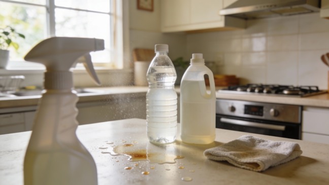 Misturar vinagre com detergente na limpeza funciona em alguns casos, mas exige cuidados
