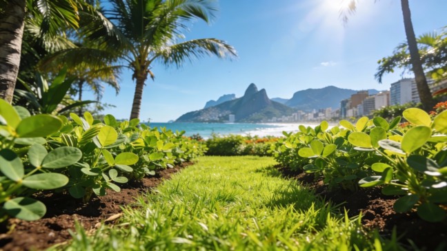 Plantas que mant&ecirc;m o jardim verde em Niter&oacute;i mesmo sob calor extremo e sol forte