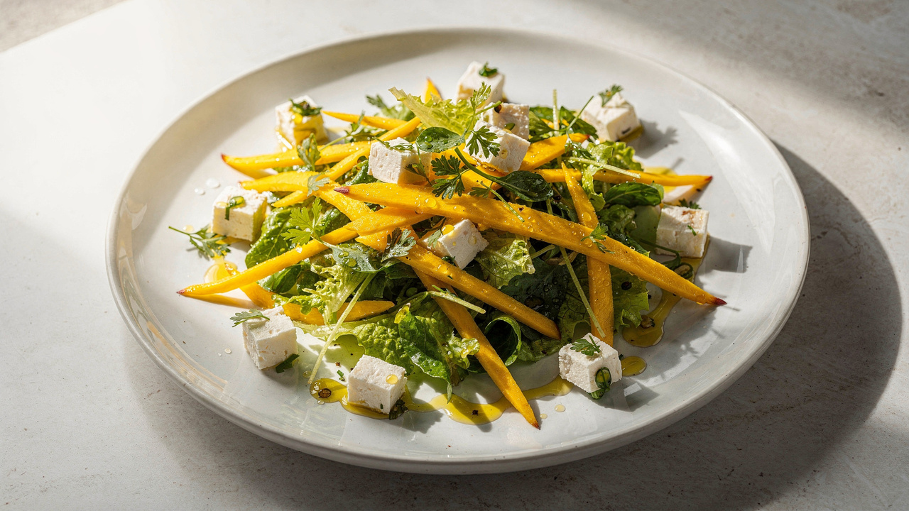 Combinação simples deixa salada fresca de verão mais nutritiva em poucos minutos