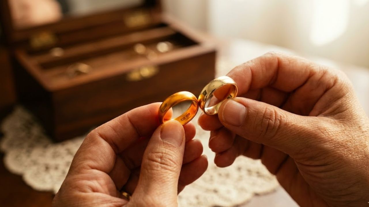 Por que as alianças antigas são muito mais amarelas do que as joias de hoje?