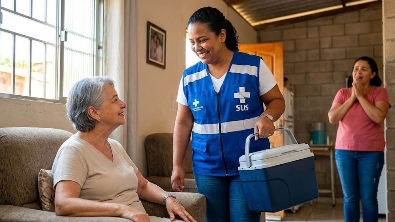 Sabia que o SUS leva a vacina até a sua casa? Veja quem tem direito ao serviço