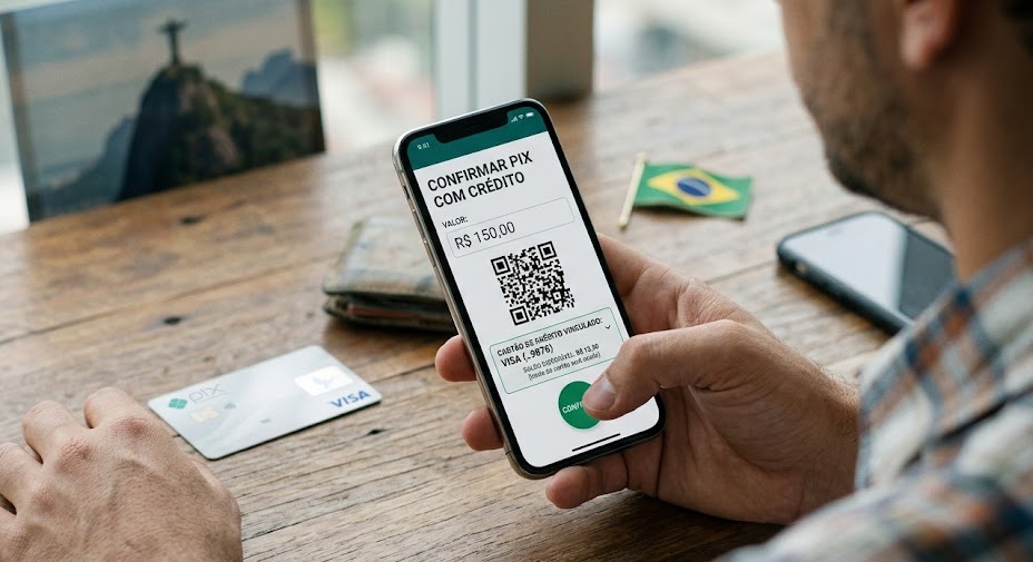 Pix com cartão de crédito já é realidade